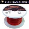 Cardas 21.5 AWG Red (0.85mm dia.) Litz Copper multistrand wire (1m)