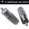 Cardas SLVR male RCA plug, silver plated (1 off)