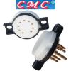 CMCT-B9A: CMC Teflon B9A chassis mount valve base