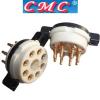 CMC Ceramic Octal Chassis mount valve base
