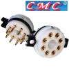 CMCT-OCTAL: CMC Teflon Octal Chassis mount valve base