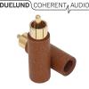 Duelund RCA Paper Plug, Gold Plated