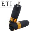 ETI Research Link RCA Plug Silver (pk of 4)