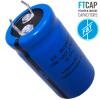 SI22208022040: 2200uF 80Vdc F&T Type SI Radial Electrolytic Capacitor