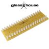 Glasshouse small turret tag board - silver plated