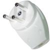 Israeli Mains plug, Silver-plated