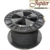 Jupiter AWG 26, Pure Silver in black silk insulated wire, 0.405mm (1m)