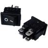 Mains On-Off Minature Rocker Switch DPST