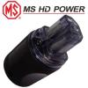 MS9315Rh: MS HD Power IEC Plug, Rhodium plated