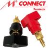 Mundorf, M-Connect Terminal, TPCU870GC Classic Gold plated large Copper post (Black)