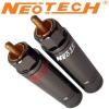NER-OCC GD: Neotech UP-OCC Copper, Gold Plated RCA Plug (pk of 4)