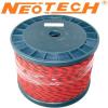 BRDCC-20: Neotech flat braid LITZ copper wire in cotton (1m)