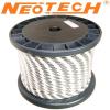 BRDCC-22: Neotech flat braid LITZ copper wire in cotton (1m)