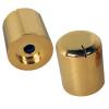 Solid Brass, Gold Plated Knob (25mm dia.)