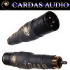 MRCA-MXLR: Cardas male XLR to male RCA adapter (pair)