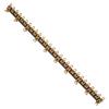 TAG10BG: Paxolin Tag Strip - brass tags, gold plated