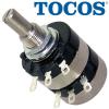 500K Tocos Cosmos RV24 Stereo Potentiometer, Log TYPE A - ONLY SUITABLE FOR MONO USE