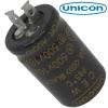 LYN2H100M25040: 10uF + 10uF 500Vdc Unicon Audio Grade Radial Electrolytic Capacitor