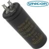 LYN2H220M25065: 22uF + 22uF 500Vdc Unicon Audio Grade Radial Electrolytic Capacitor