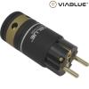30600: Viablue T6S Power Plug, Schutzkontakt (Schuko Plug)