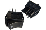 Mains On-Off Rocker Switch, DPST