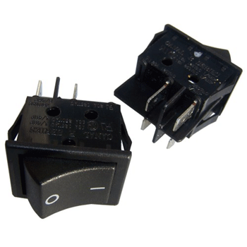 Mains On-Off Rocker Switch, DPST