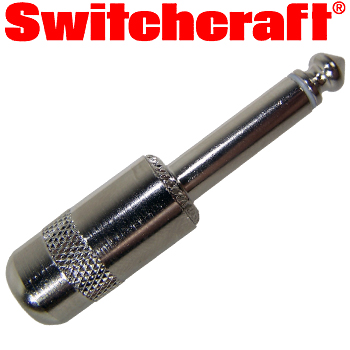 Switchcraft 1/4 inch Jack Plug mono Short Body