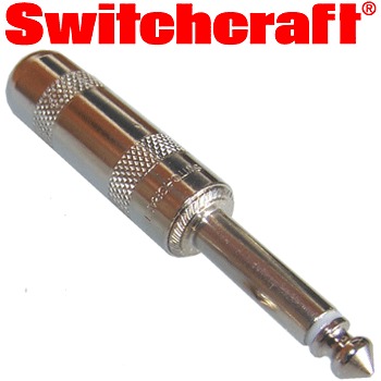 Switchcraft 1/4 inch Mono Jack Plug