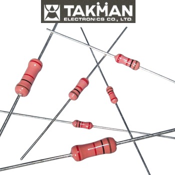 TAKMAN 0.25W Carbon and Metal Film Resistors