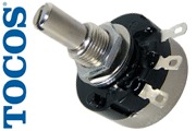  Mono potentiometers from TOCOS
