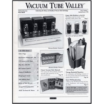 Vacuum Tube Valley: Issue 04 Vacuum Tube Valley: Issue 04