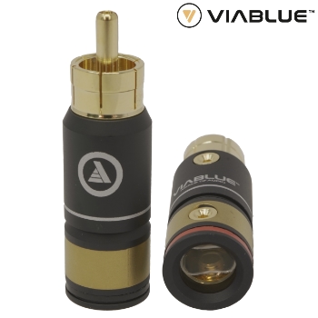 Viablue T6S RCA Plug, Screw fit