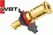WBT-0730.01 classic Pole Terminal, Gold Plated