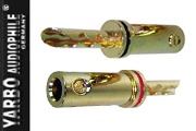 Yarbo BFA, Z-Plug gold plated speaker connectors - DISCONTINUED