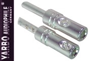 Yarbo BFA, Z-Plug silver plated speaker connectors - DISCONTINUED