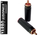 Yarbo High Purity Copper RCA - Black Bodied - DISCONTINUED