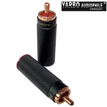 Yarbo High Purity Copper RCA - Black Bodied - DISCONTINUED