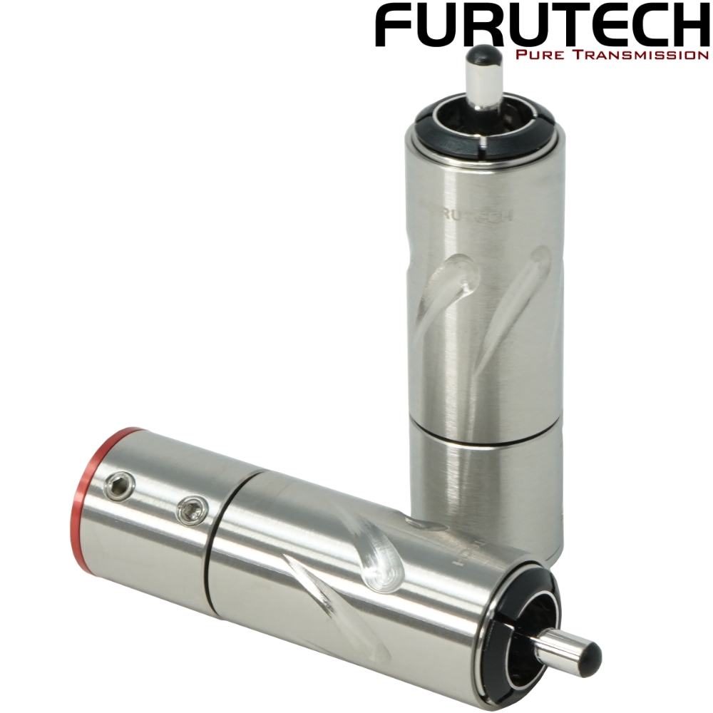 Furutech FT-111(R) Rhodium-plated 10mm RCA Plugs 