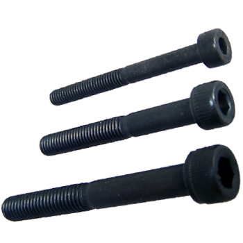 Black Head Cap Screw, Part Threaded