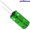 UES1E102MHM: 1000uF 25Vdc Nichicon ES type Electrolytic Bipolar Capacitor