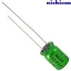 UES1E330MPM: 33uF 25Vdc Nichicon ES type Electrolytic Bipolar Capacitor