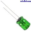UES1E470MPM: 47uF 25Vdc Nichicon ES type Electrolytic Bipolar Capacitor