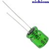 UES1H220MPM: 22uF 50Vdc Nichicon ES type Electrolytic Capacitor