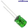 UESOJ221MPM: 220uF 6.3Vdc Nichicon ES type Electrolytic Bipolar Capacitor