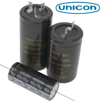 Unicon Audio Grade Electrolytic Capacitors